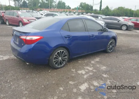 2015 Toyota Corolla S Premium из США, поврежденный, VIN 2T1BURHE4FC446281